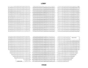 Scottish Rite June Seating Chart